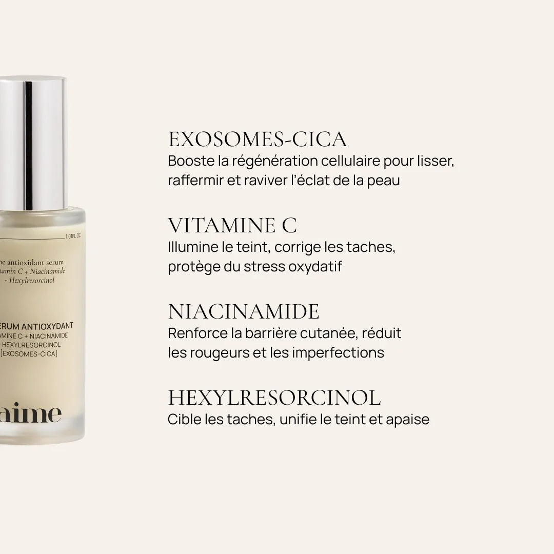 Le sérum antioxydant