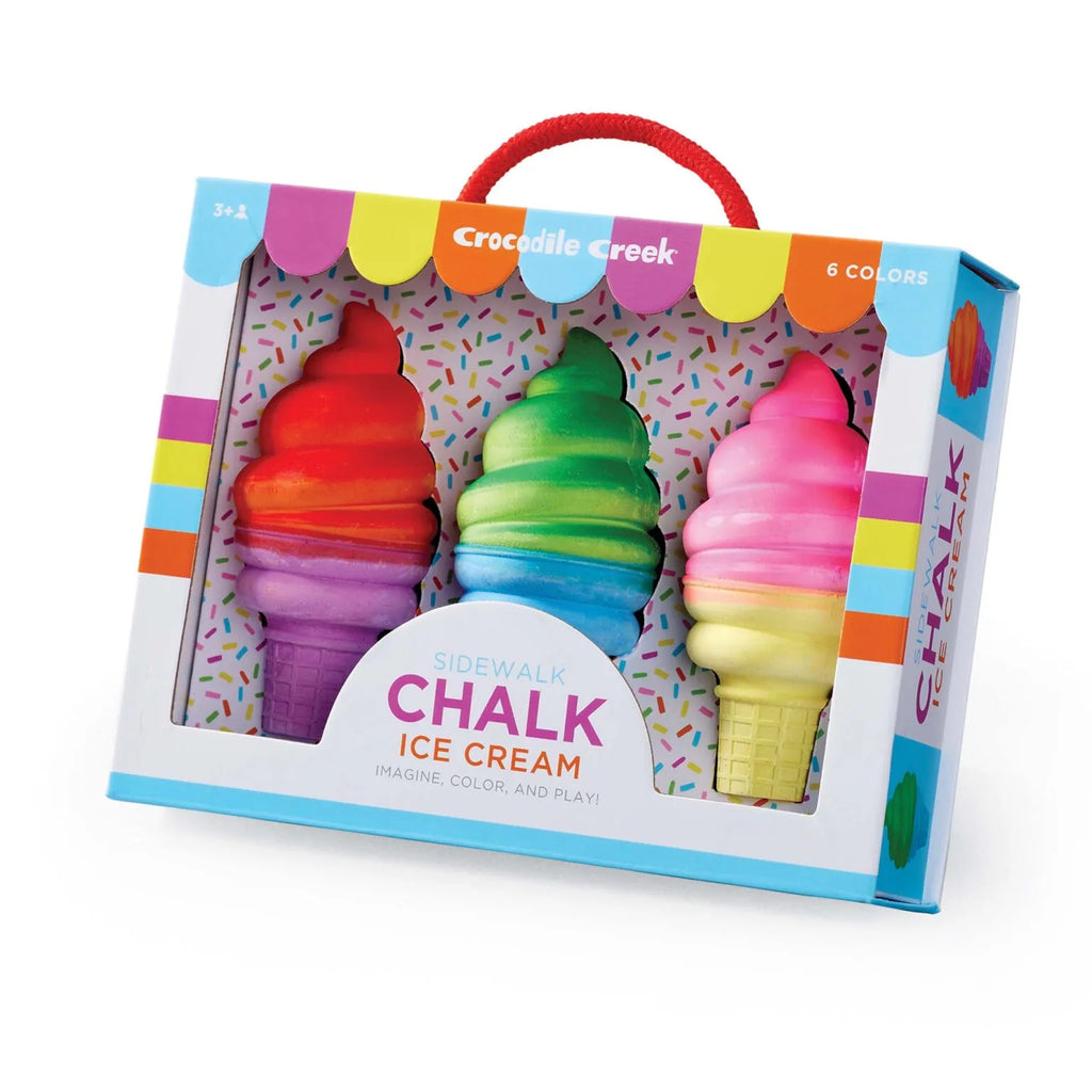 Craies de sol Crocodile Creek Ice Cream Chalk