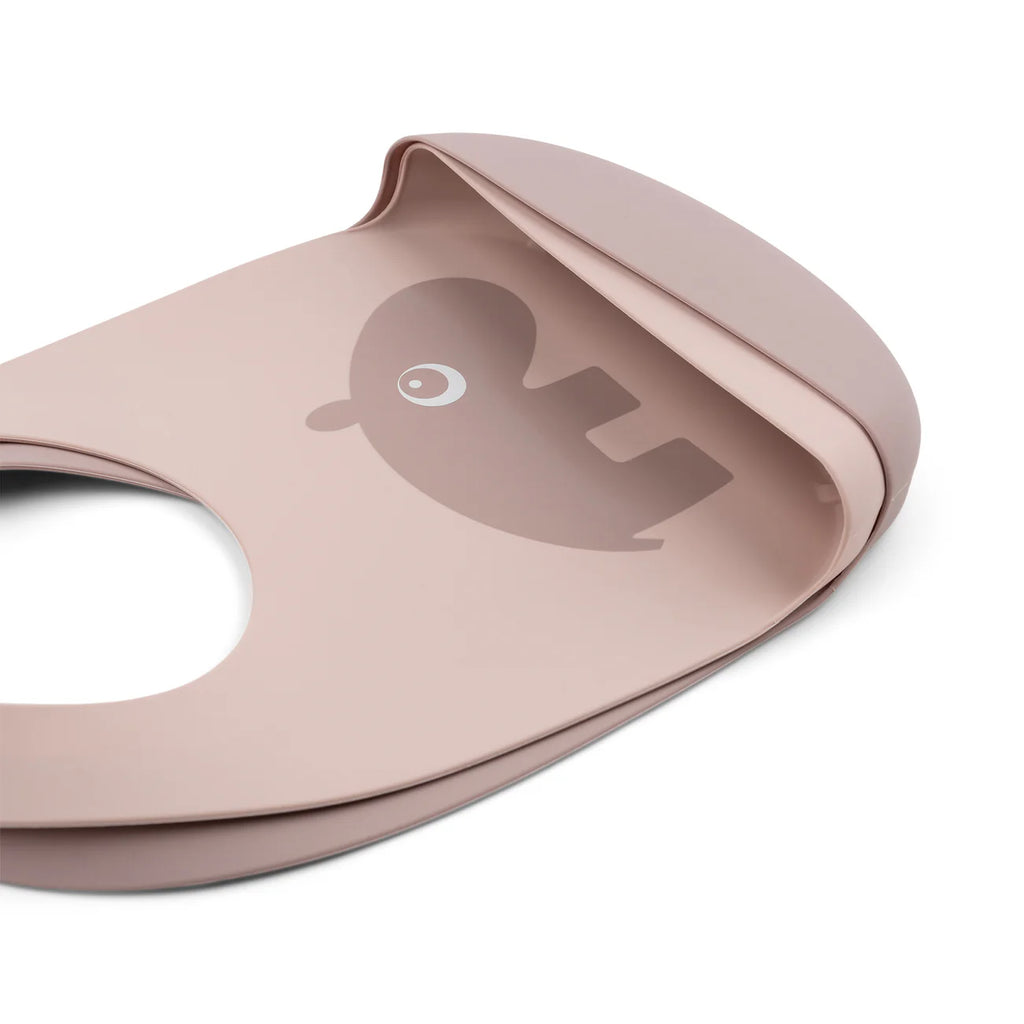 Lot de 2 bavoirs en silicone - Ozzo - Powder