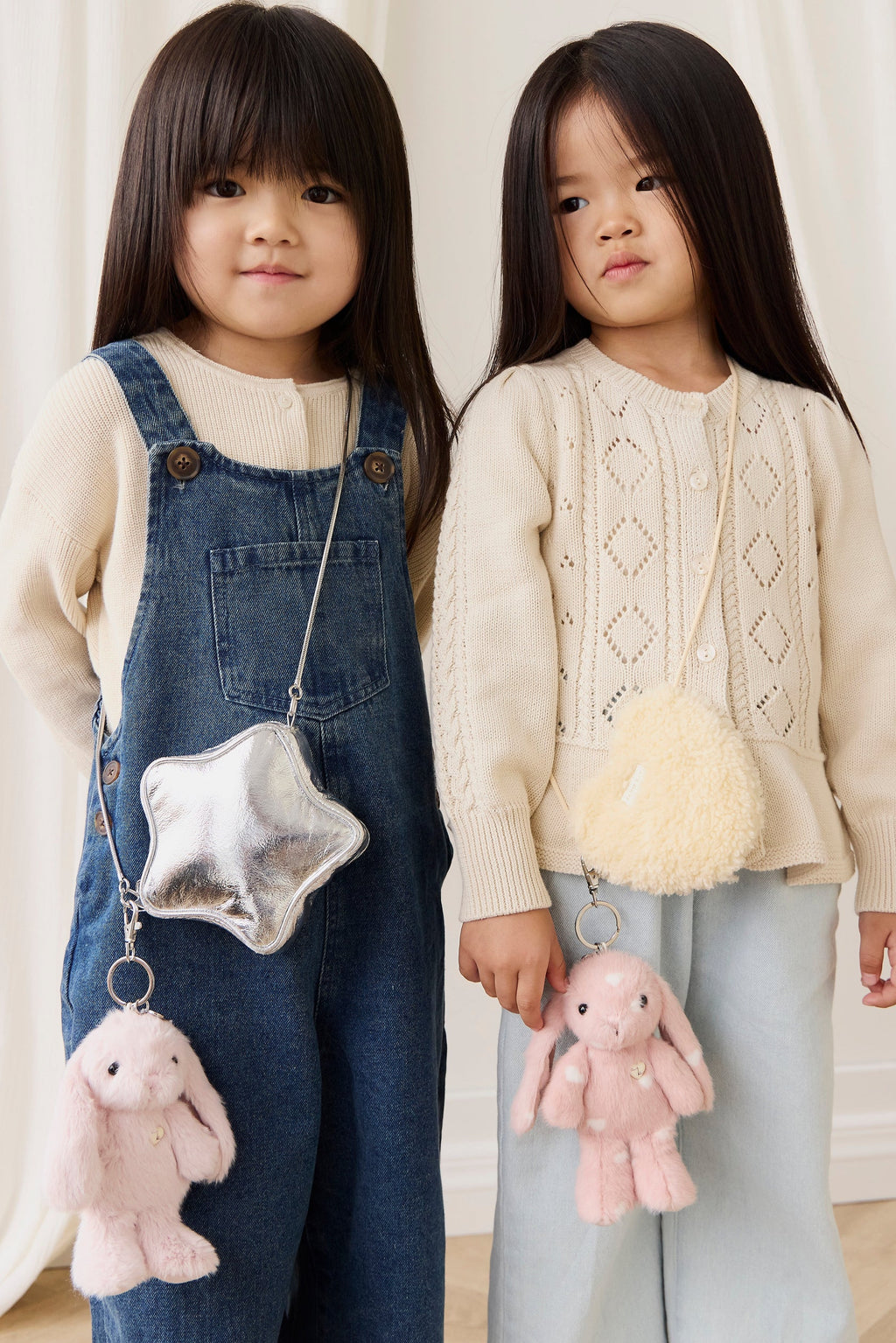 Penelope porte clé - SNUGGLE BUNNIES - plusieurs coloris disponibles