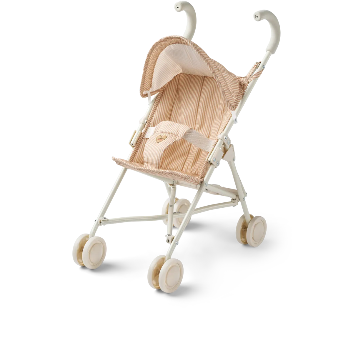 Elsie Doll Stroller Stripe Pale tuscany / creme de la creme