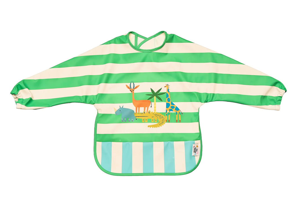 Bavoir manches longues VEGGIE PALS Croco