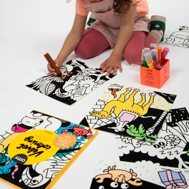 COLORIAGE VELOURS - ANIMALS