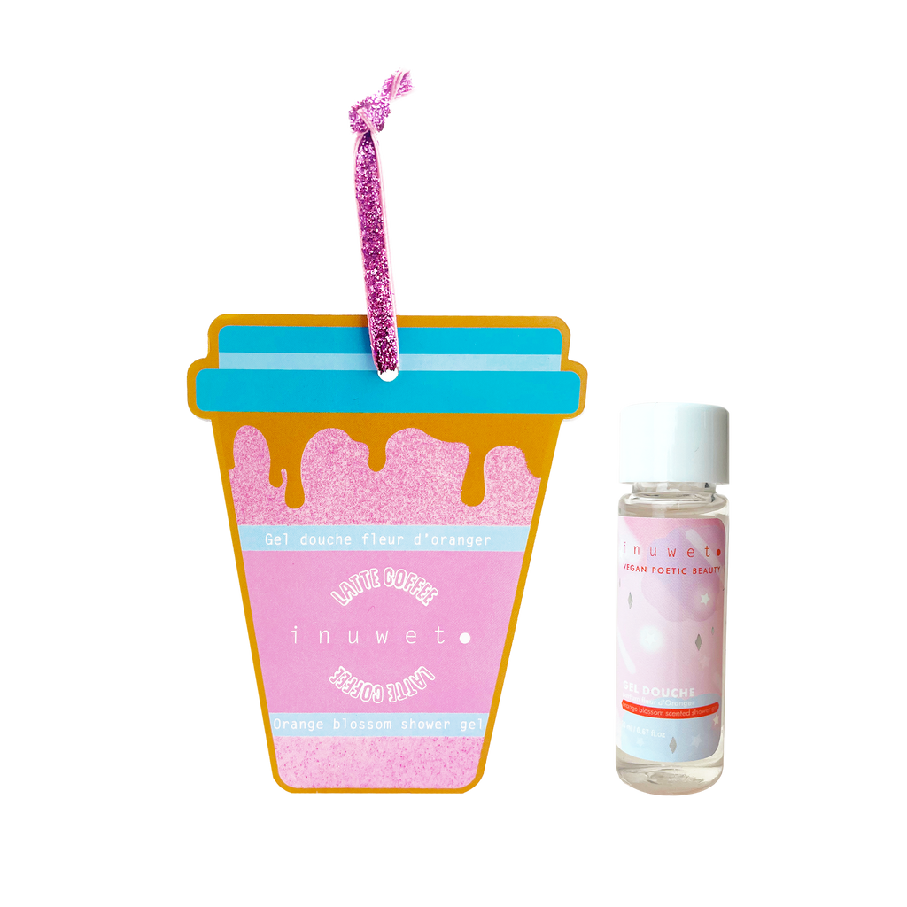 Mini gel douche fleur d'oranger