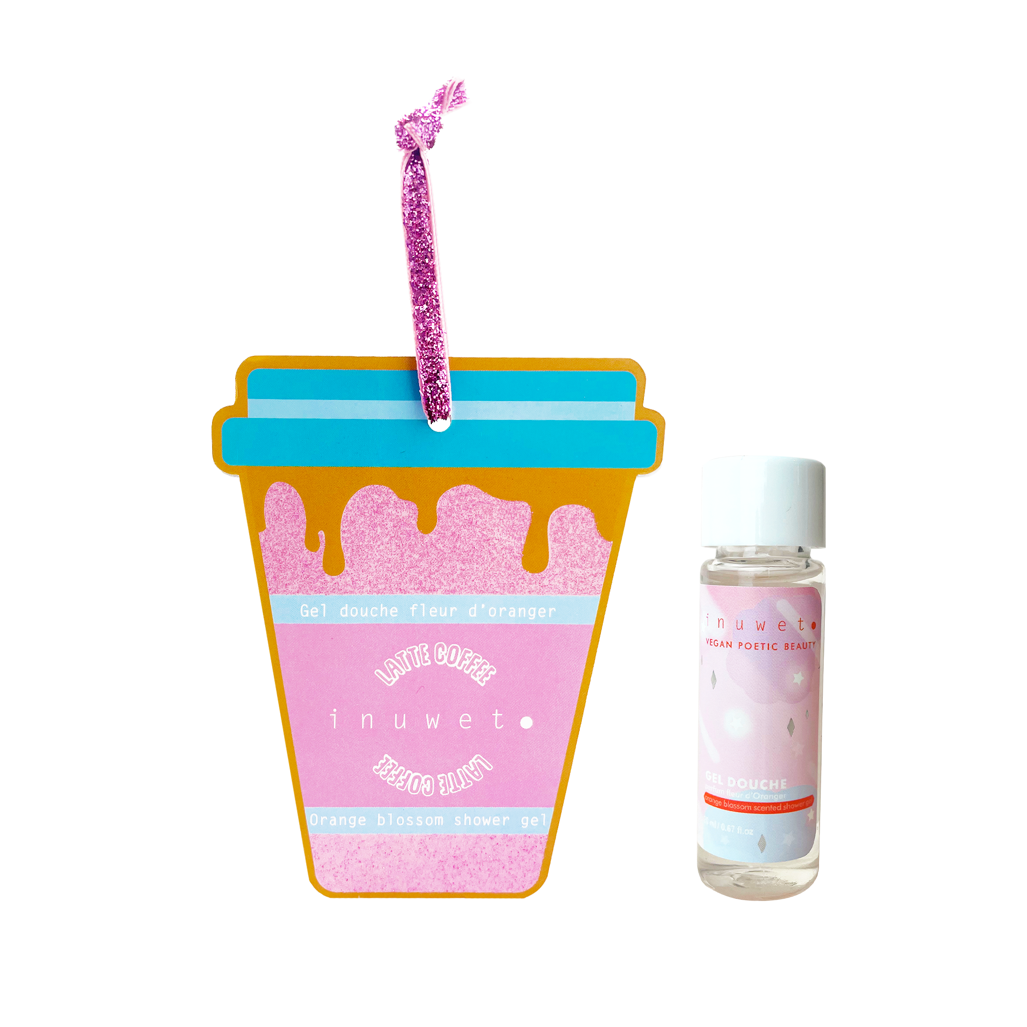 Mini gel douche fleur d'oranger