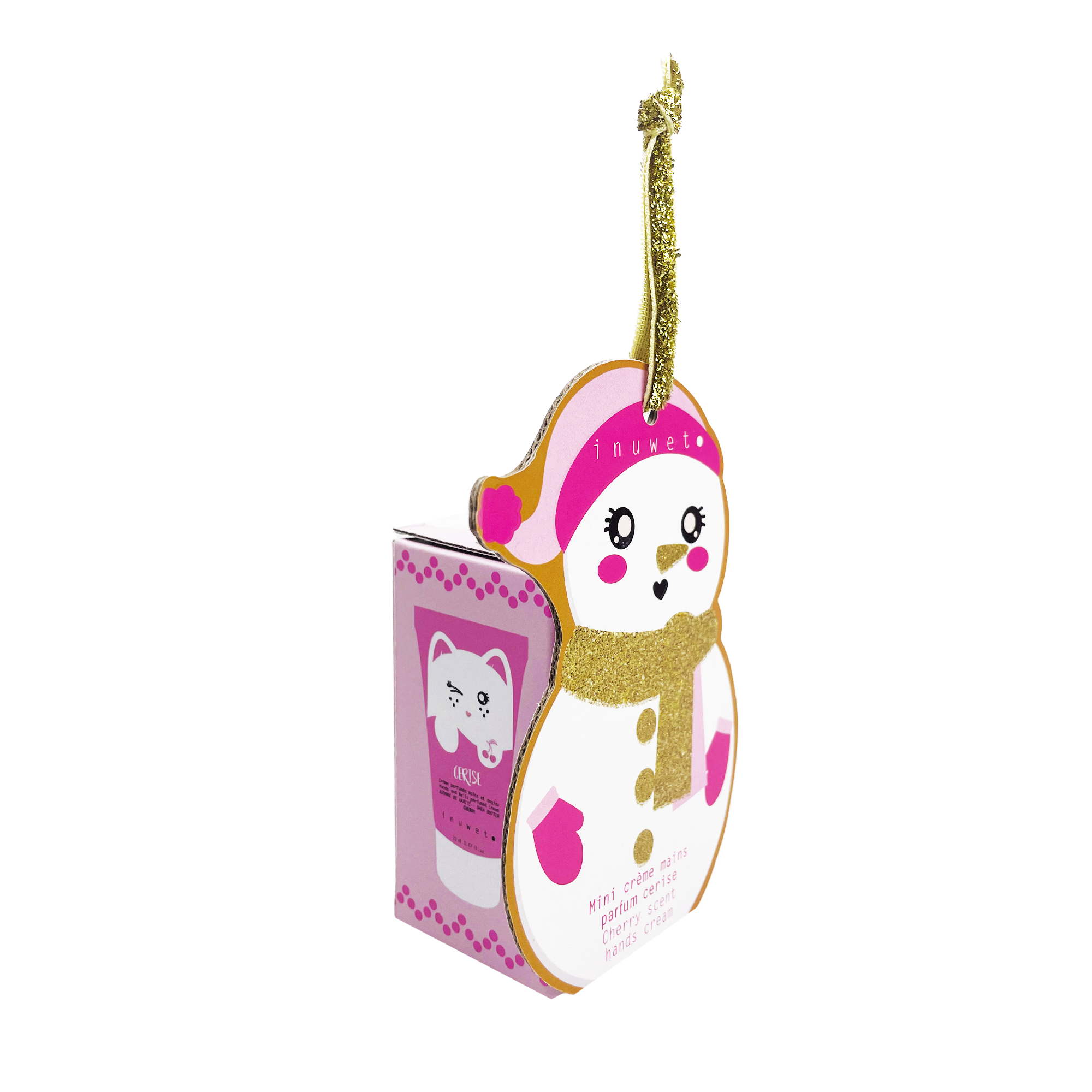 Crème mains BONHOMME DE NEIGE SANTA