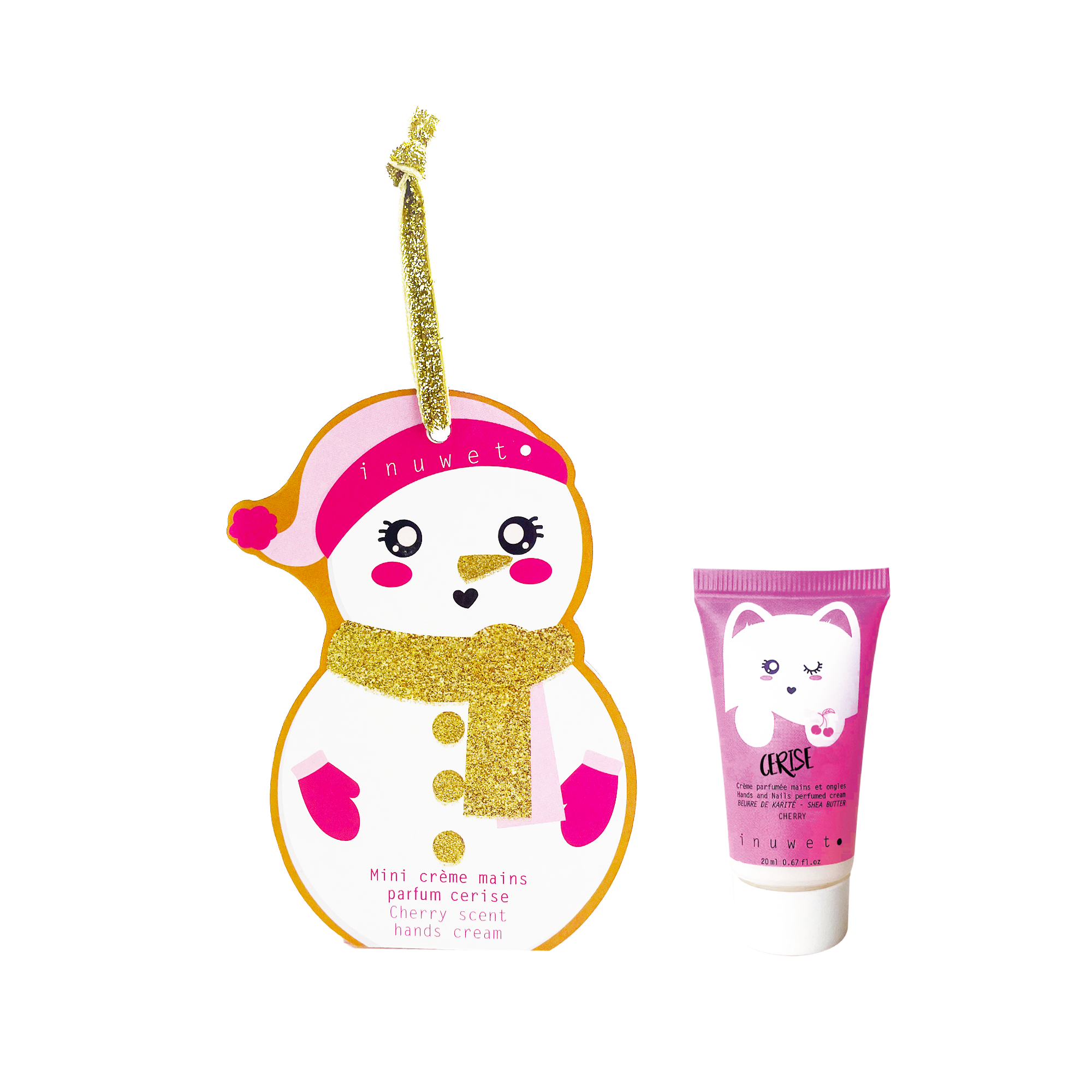 Crème mains BONHOMME DE NEIGE SANTA