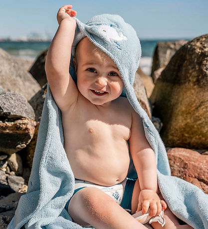 Cape de bain - Les contes de Christian la Baleine