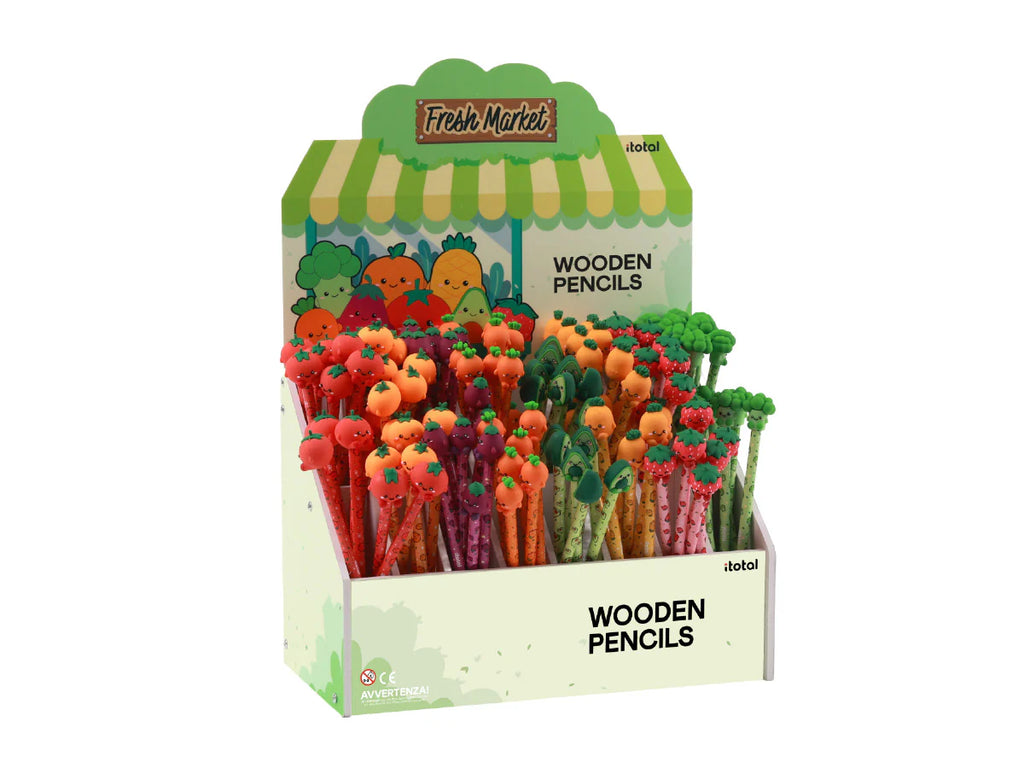 Crayon avec embout 3D Fresh market - Divers modèles