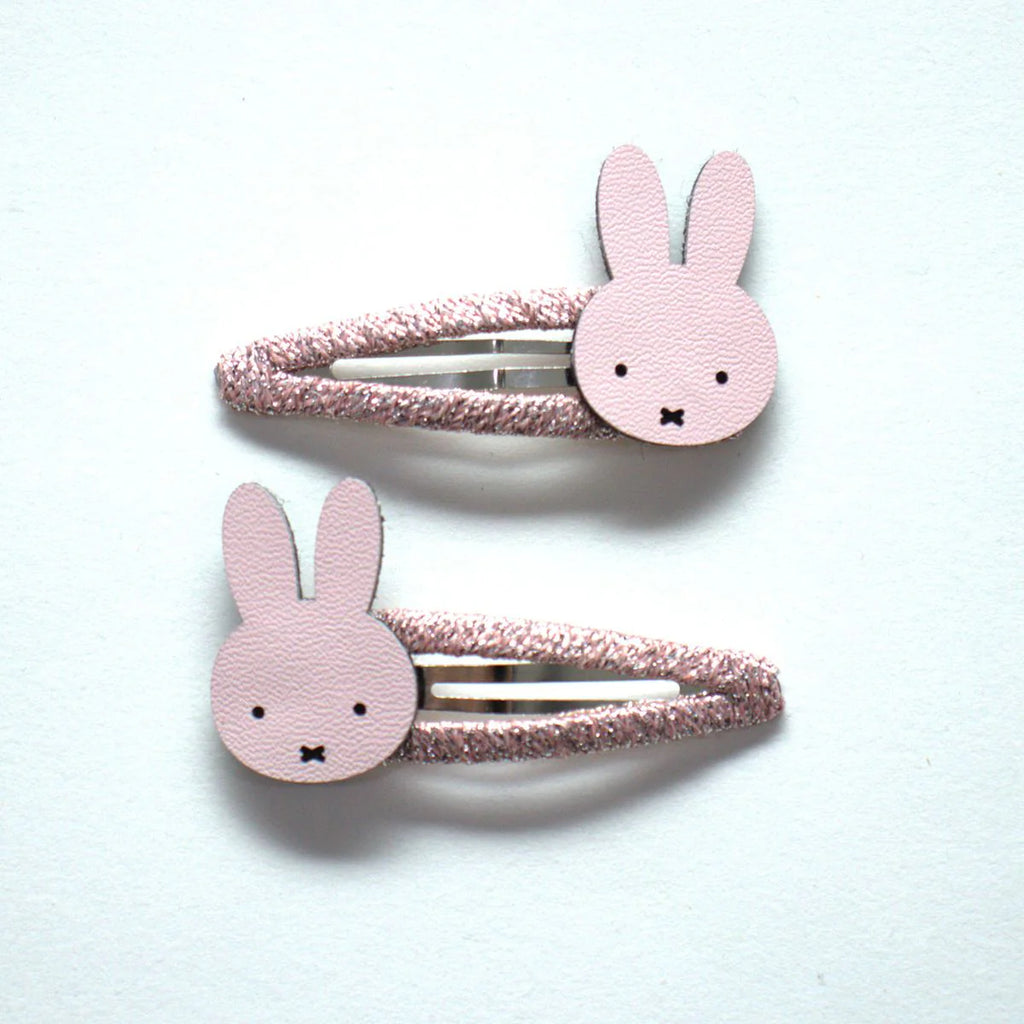 Duo de barrettes - Miffy Pink