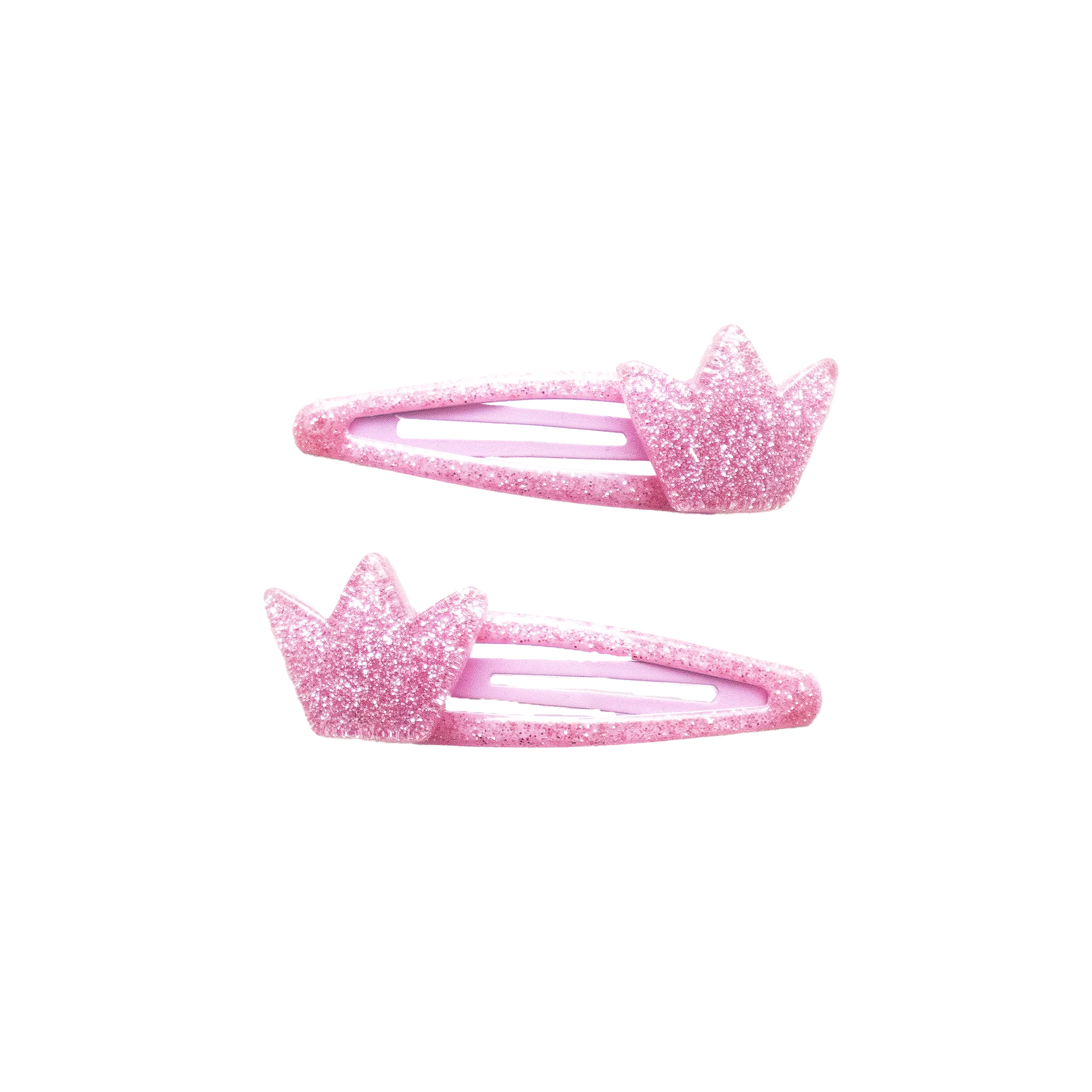 Duo Barrettes Premium Enfant - Sparkle Royal Pink - YUKO B