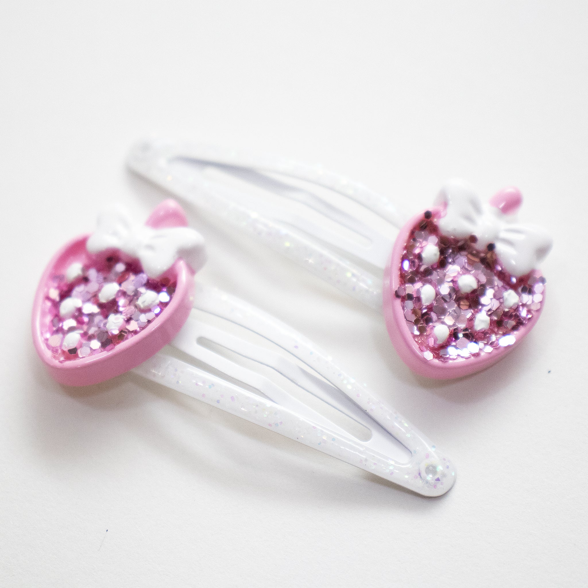 Duo Barrettes Premium Enfant - Sparkle Eclats de Fraises
