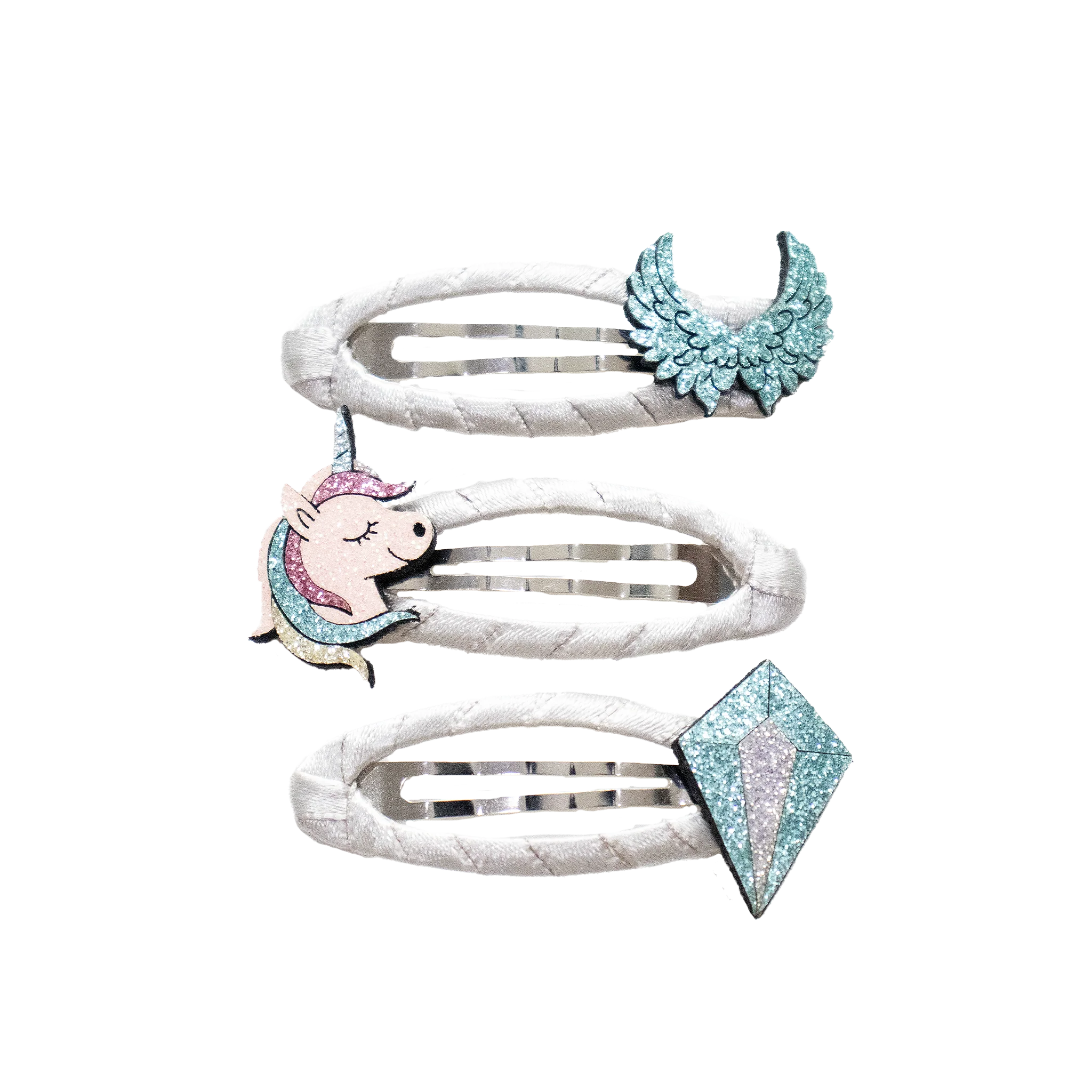Trio Barrettes Premium Enfant - Trésors des Glaces - YUKO B
