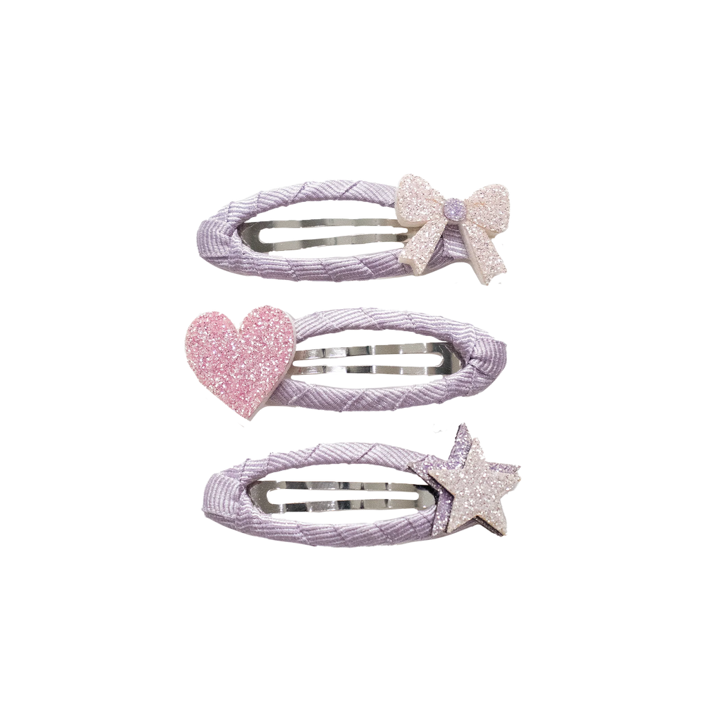 Trio Barrettes Premium Enfant - Douceurs - YUKO B