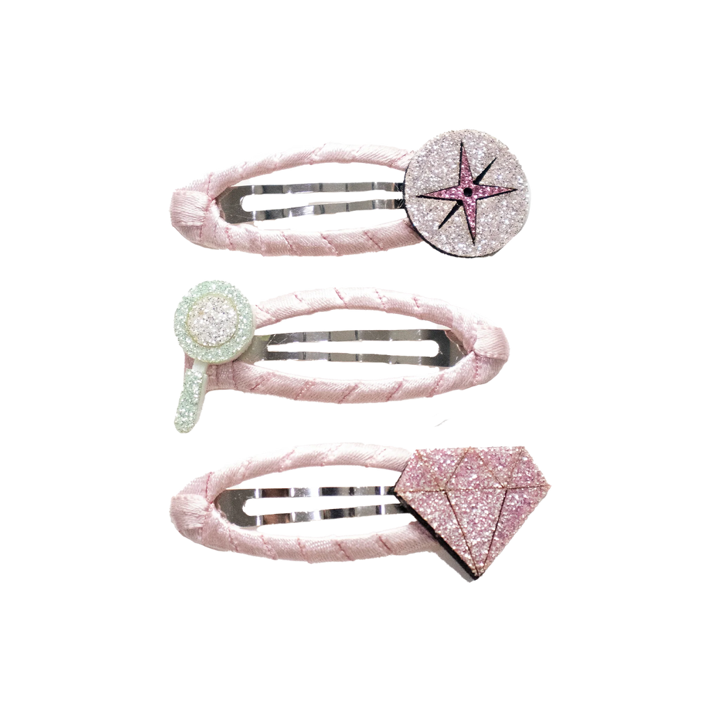Trio Barrettes Premium Enfant - Les Petites Exploratrices