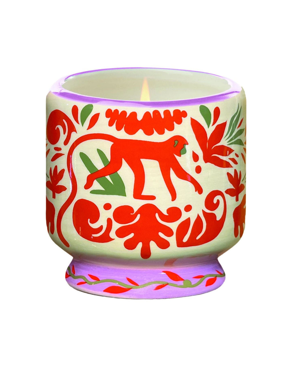 Bougie en céramique Adopo Jungle - Coconut & Amber