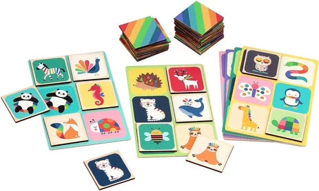 JEU DE LOTO ANIMAUX ANDY WESTFACE