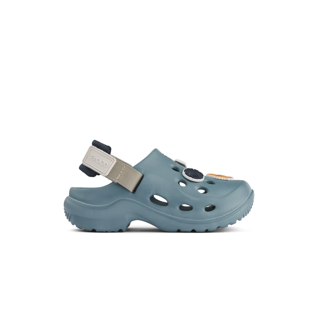 Sandales Milas - Mélange bleu baleine