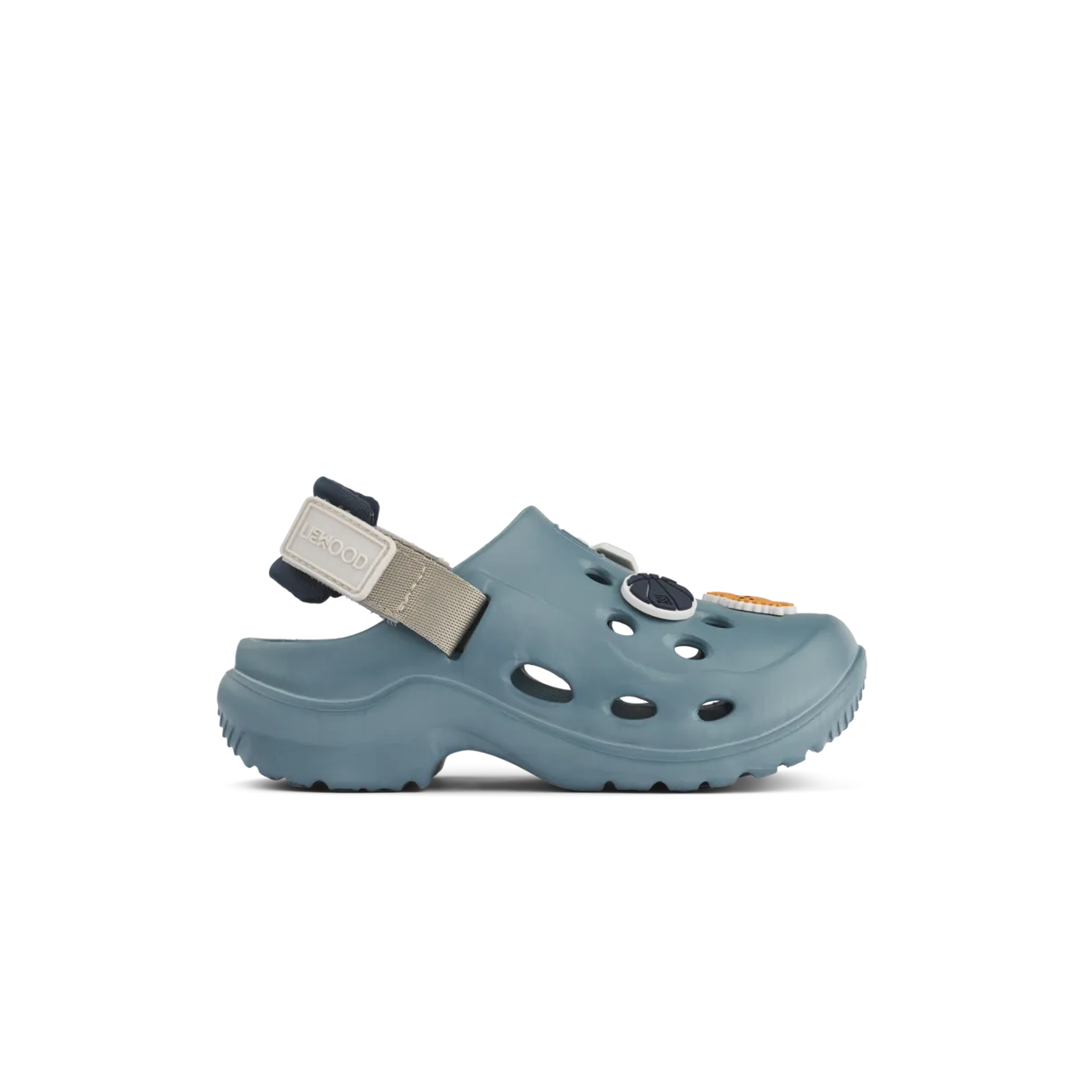 Sandales Milas - Mélange bleu baleine