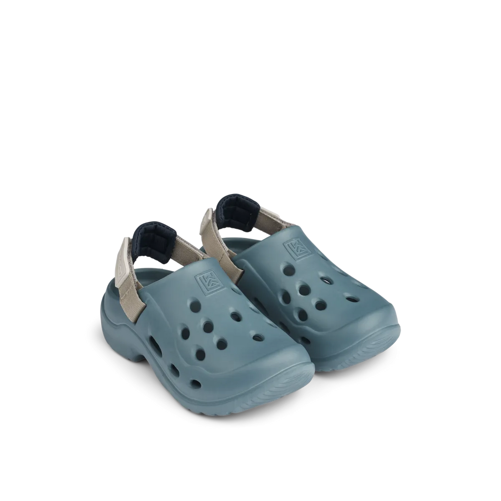 Sandales Milas - Mélange bleu baleine