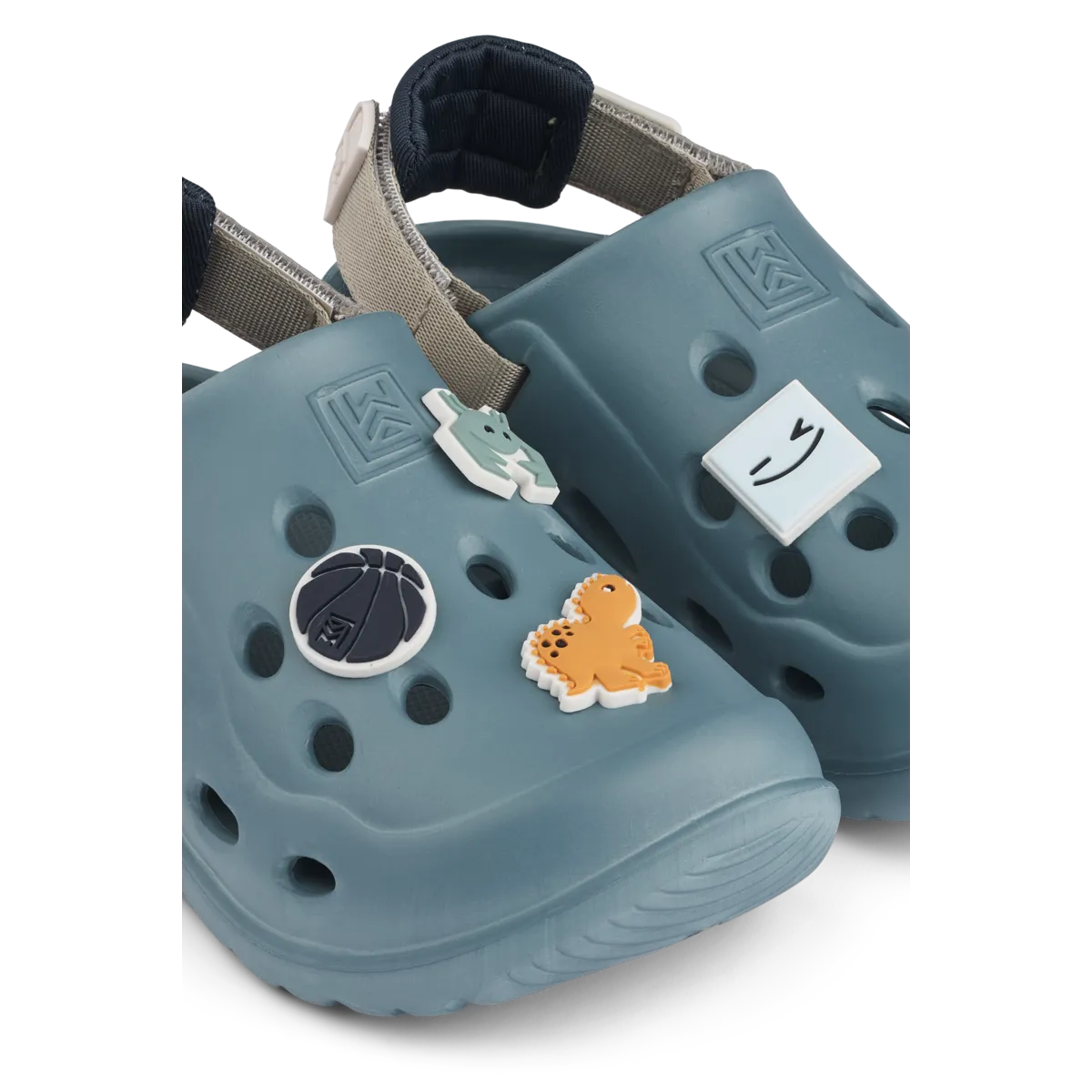 Sandales Milas - Mélange bleu baleine