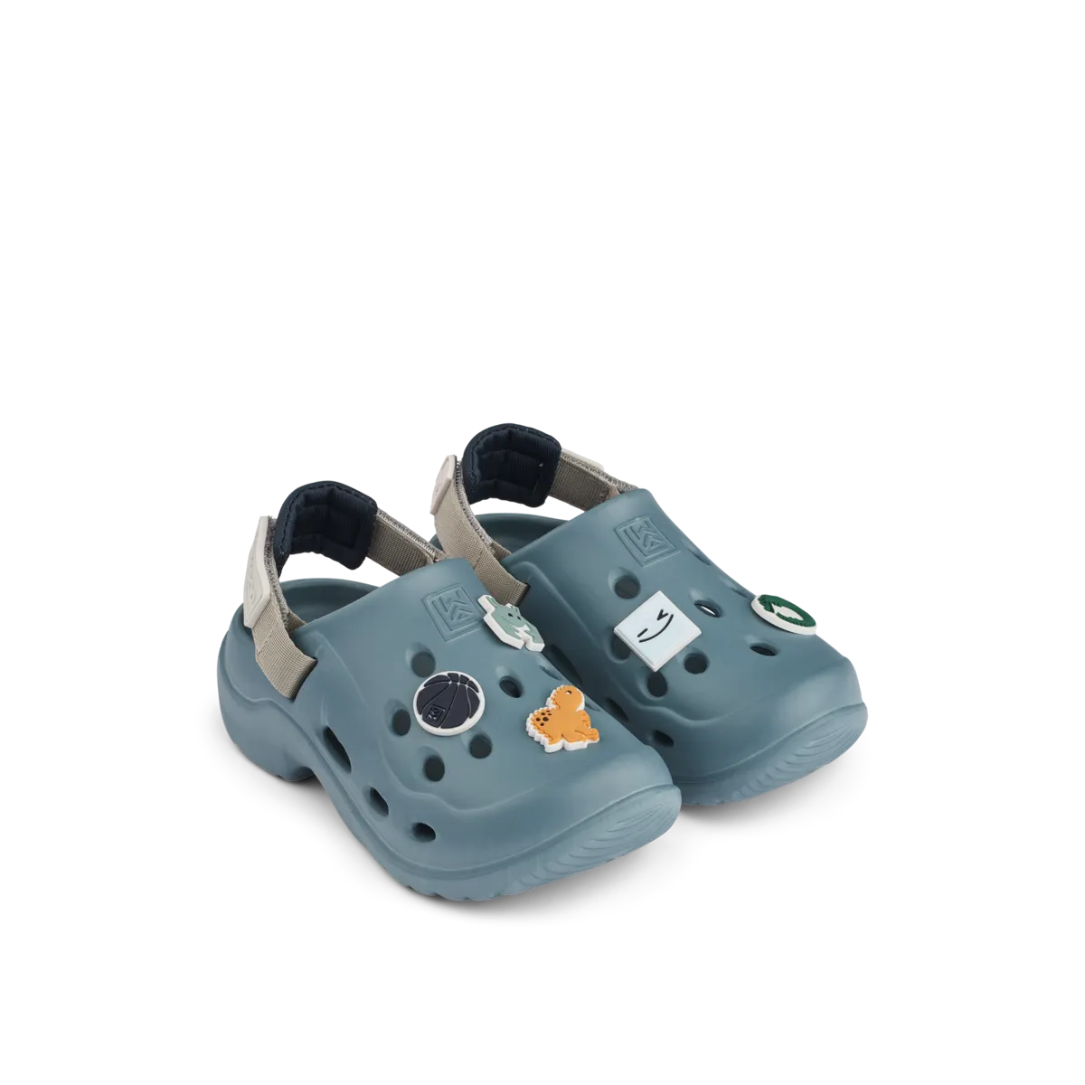 Sandales Milas - Mélange bleu baleine