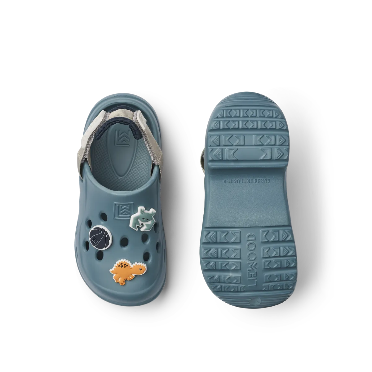 Sandales Milas - Mélange bleu baleine