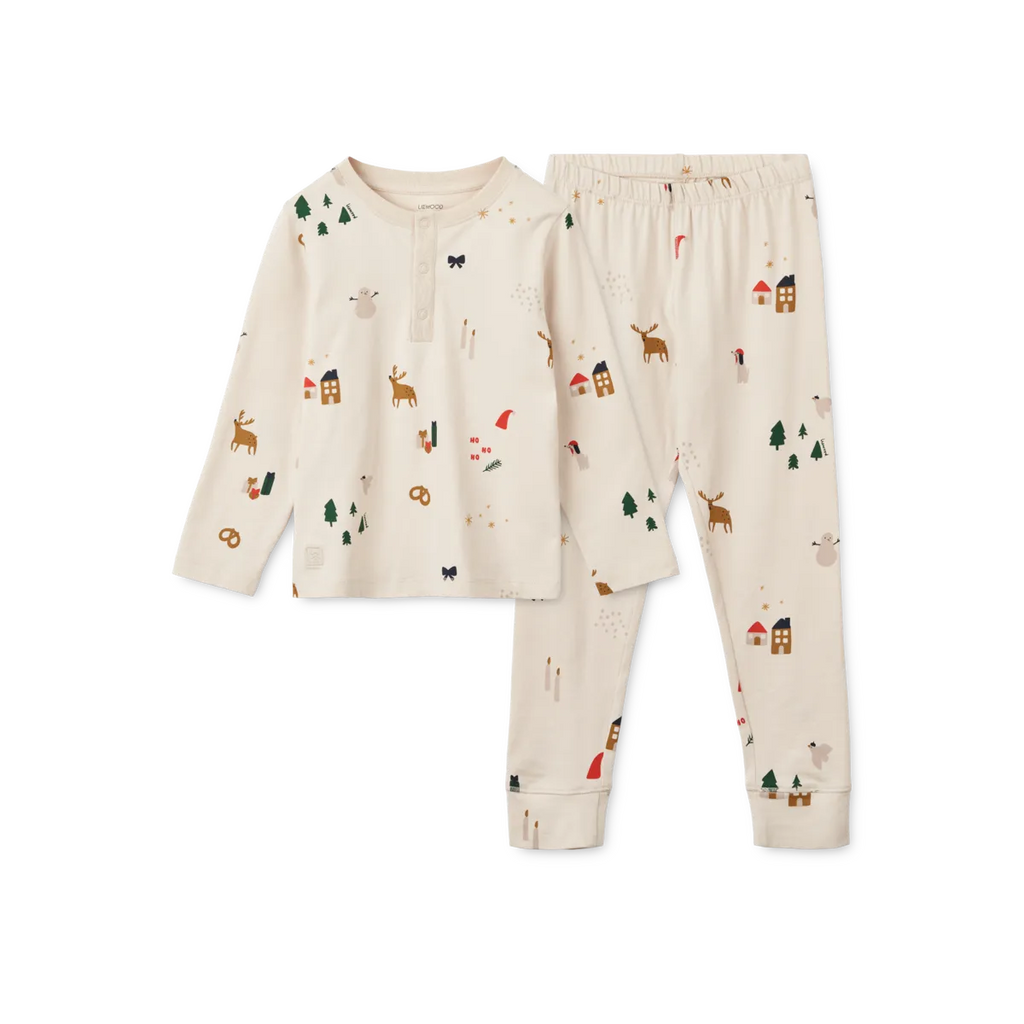 ENSEMBLE DE PYJAMAS IMPRIMÉS WILHELM