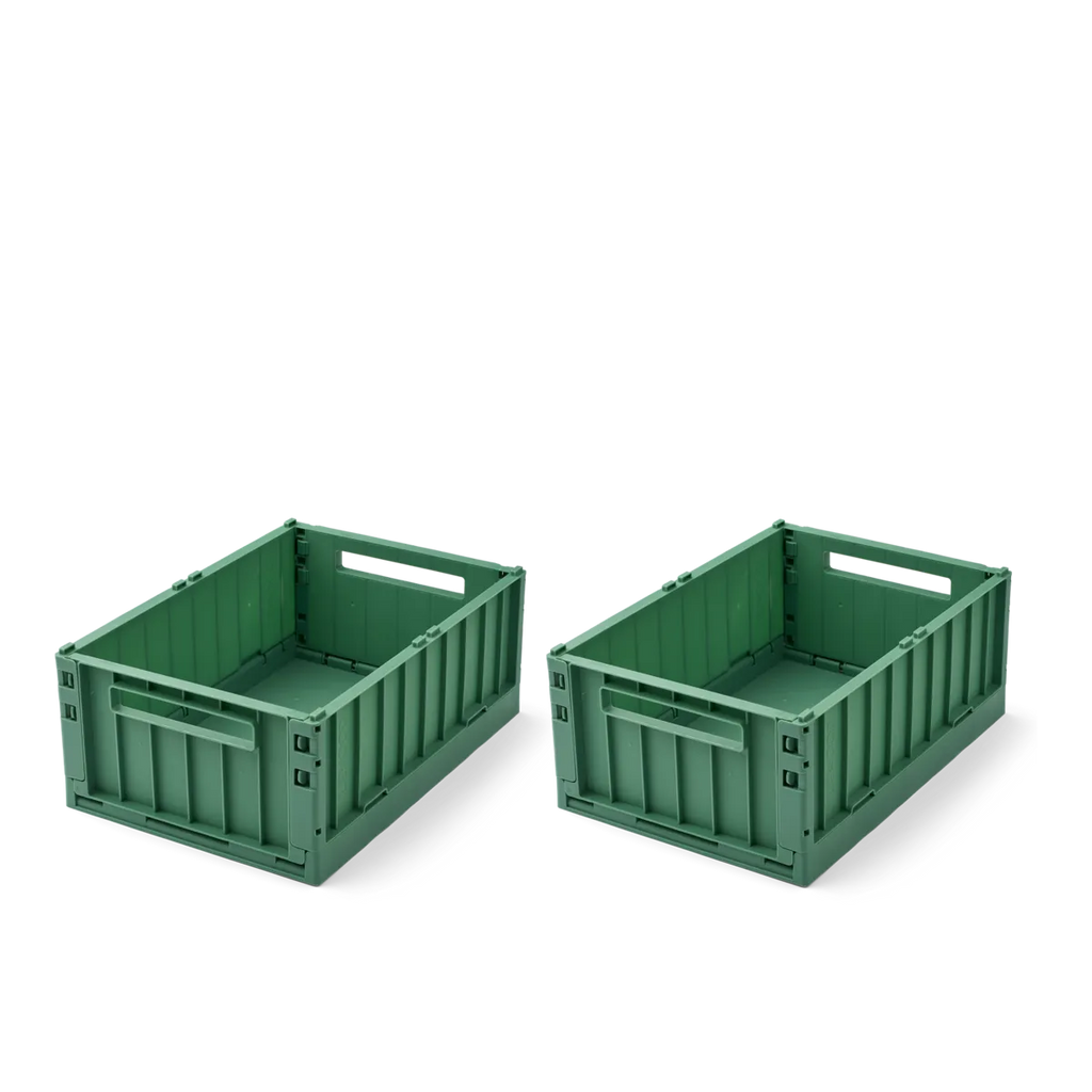 Lot de 2 boîtes de rangement - WESTON Taille M - Dusty ivy