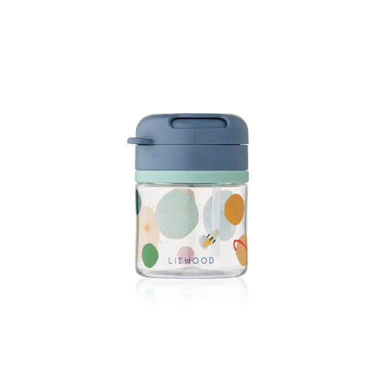 Gobelet avec paille en Tritan Pavia 280 ml - Universe / Classic navy