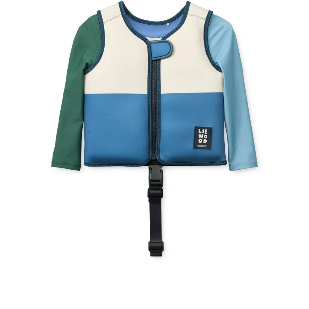 Gilet de Natation avec Manches DOVE Riverside multi mix