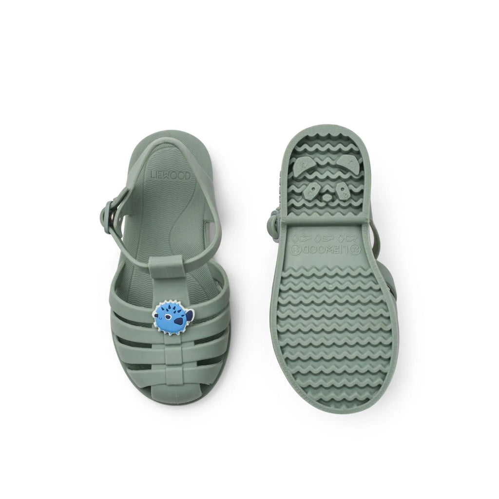 Sandales de plage avec Breloques BRE - Puffer / peppermint