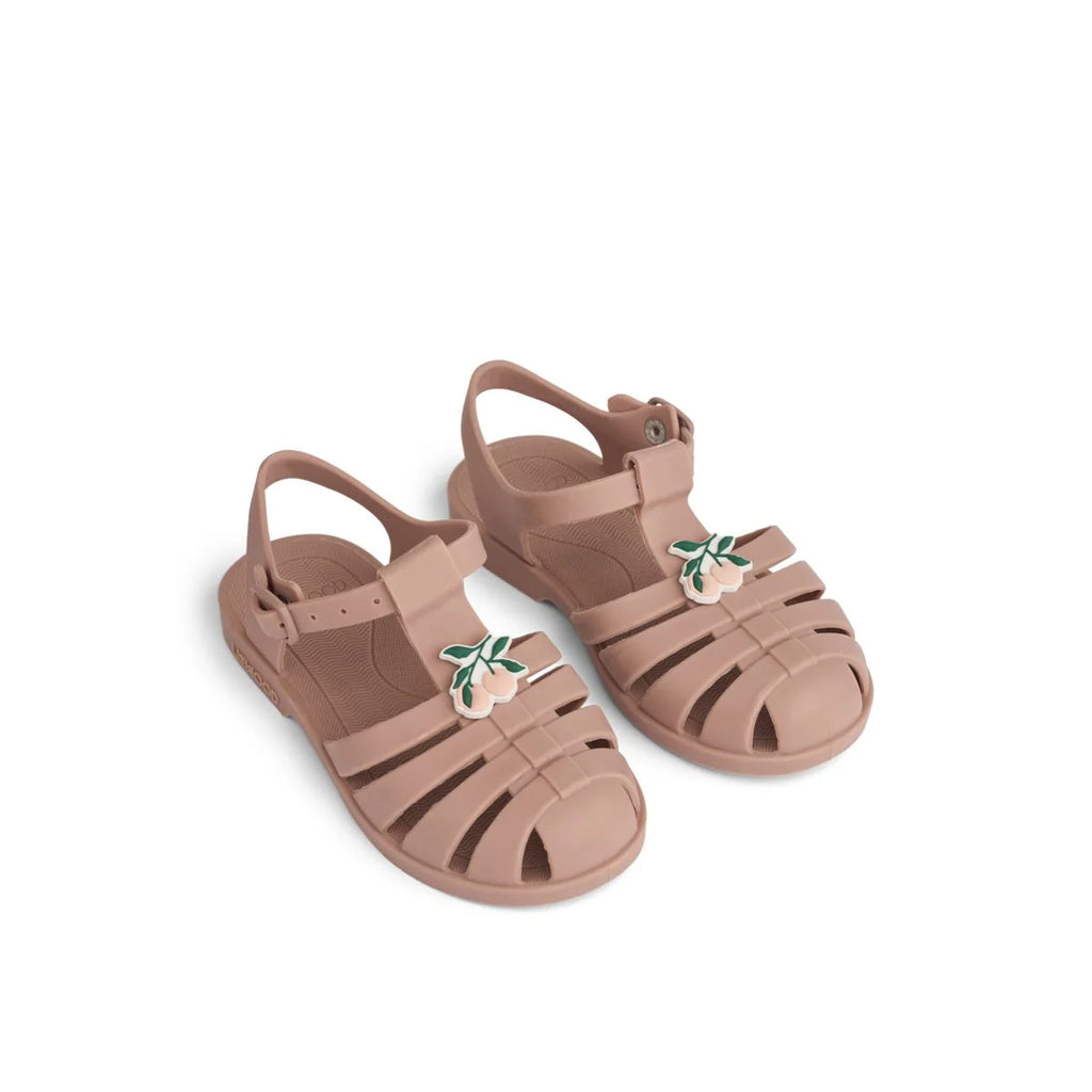 Sandales de plage avec Breloques BRE - Peach / Dark rose