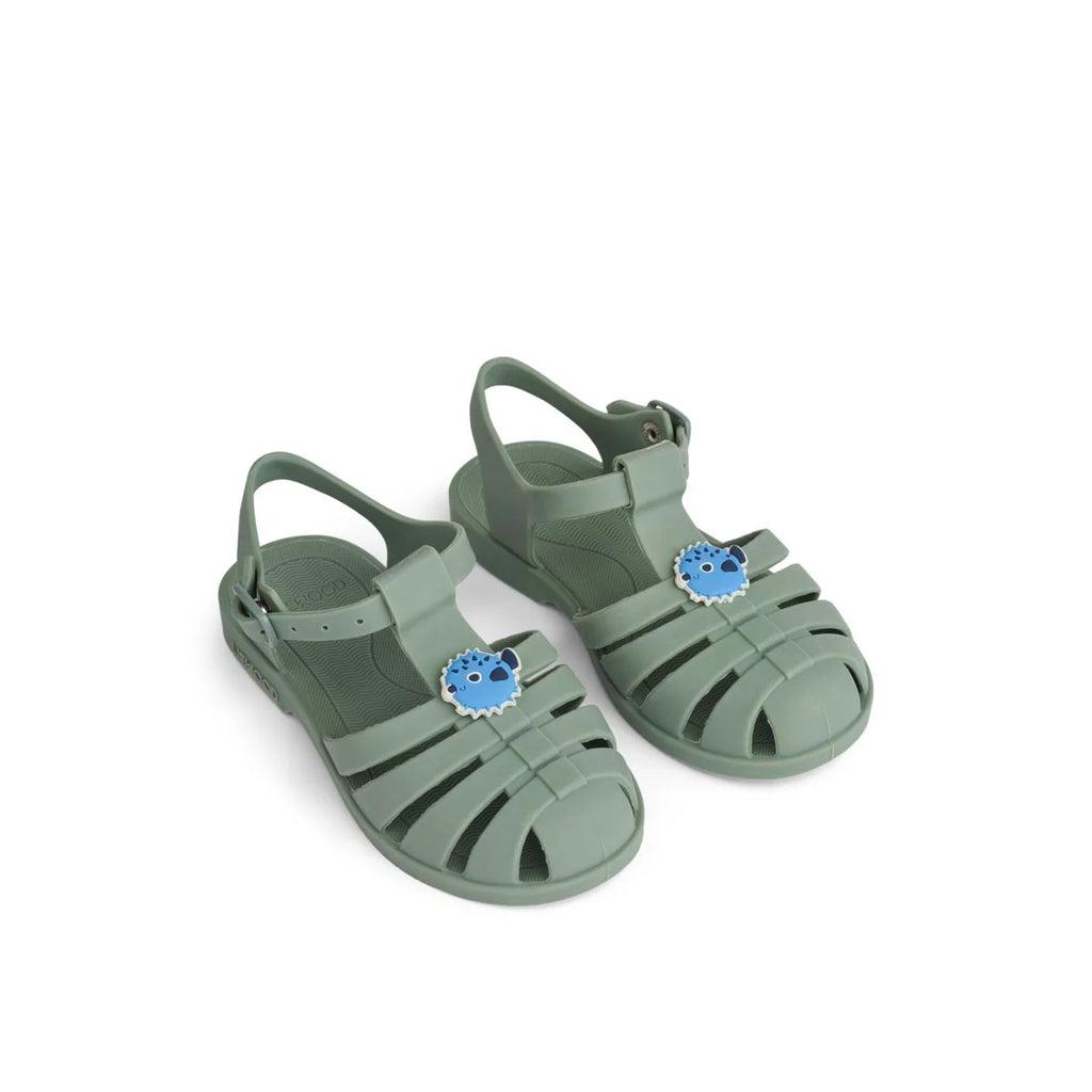 Sandales de plage avec Breloques BRE - Puffer / peppermint