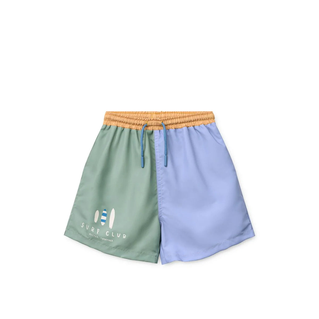 Short de bain DUKE imprimé - Peppermint multi mix