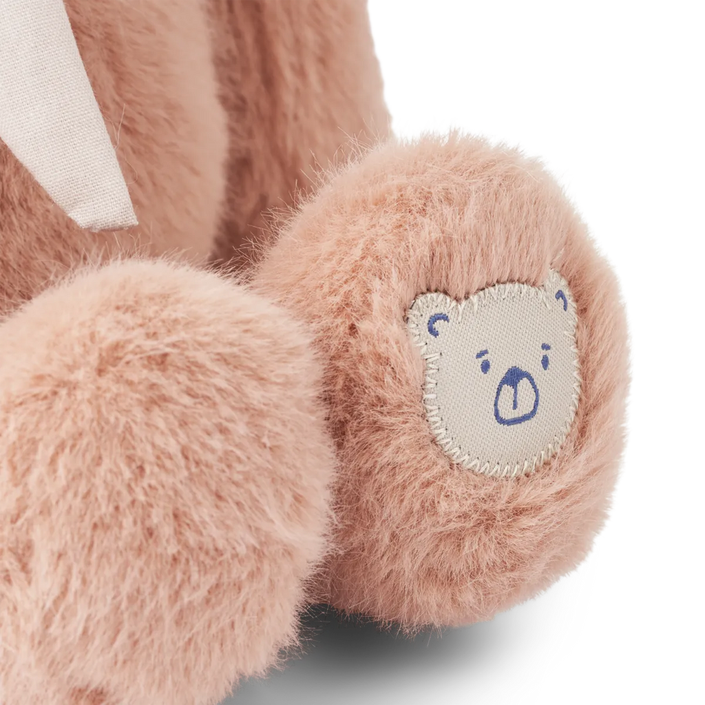Petit lapin en peluche Binnie - Rose