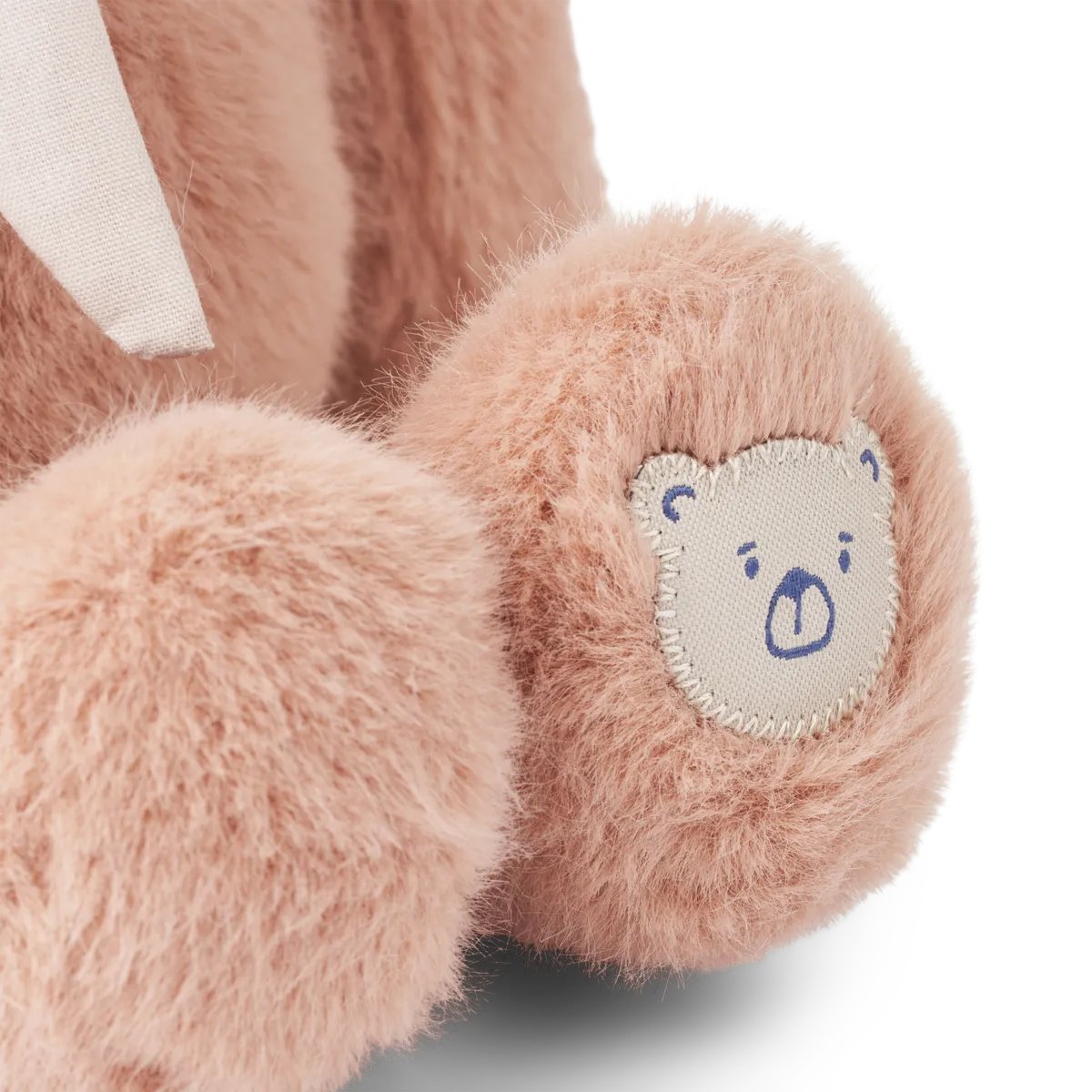 Petit lapin en peluche Binnie - Rose