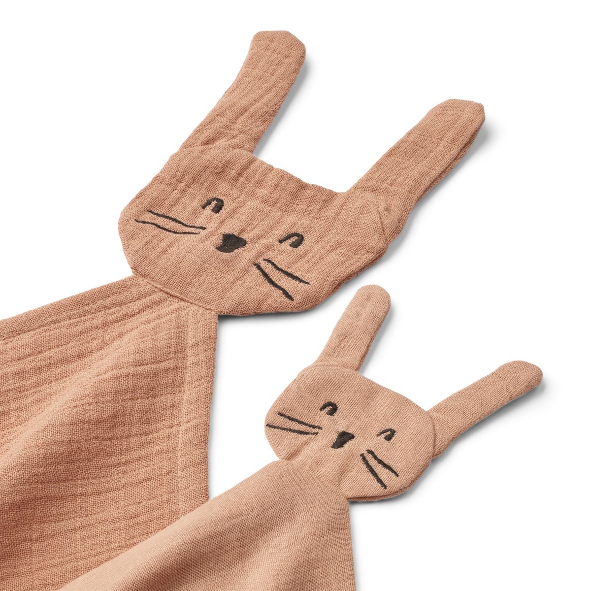 Ensemble de doudous Alya Rabbit - Pale tuscany