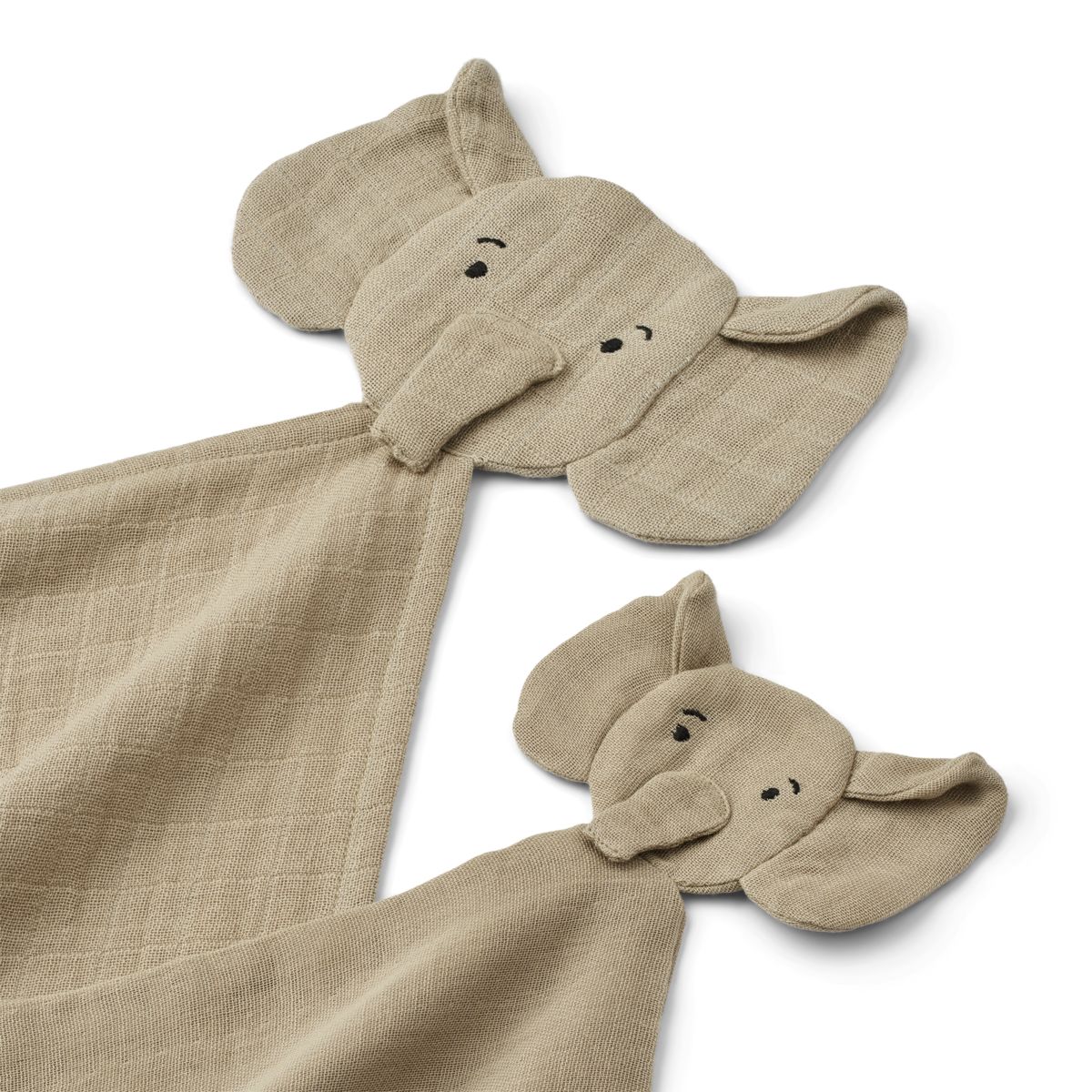 Ensemble de doudous Alya Elephant - Mist