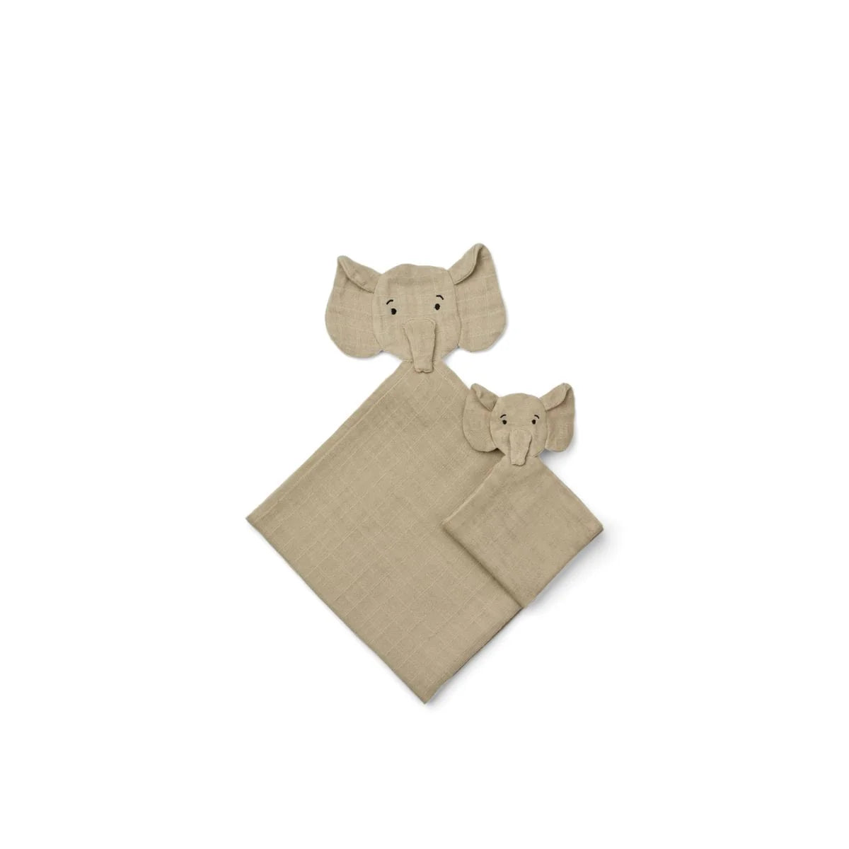 Ensemble de doudous Alya Elephant - Mist