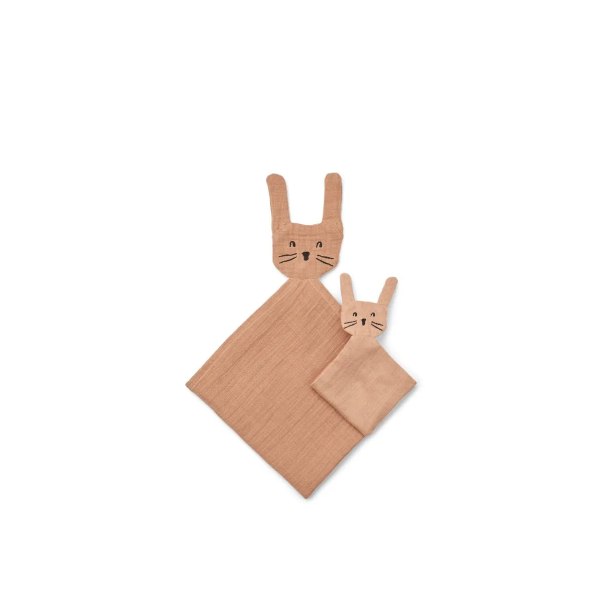 Ensemble de doudous Alya Rabbit - Pale tuscany