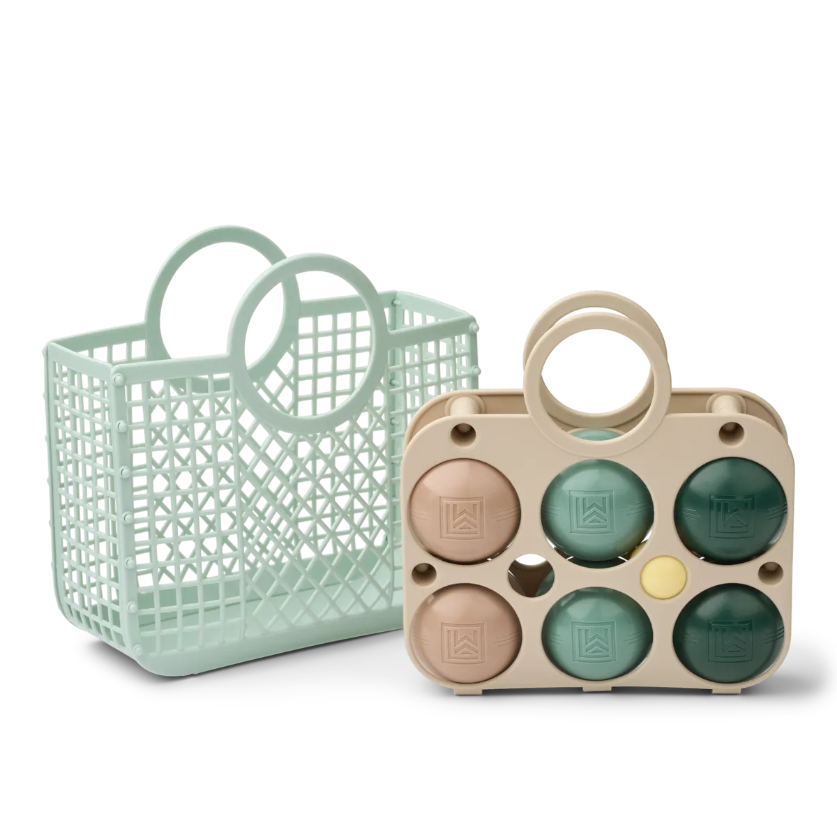 KIT DE PÉTANQUE PORTABLE EMMETT - SANDY MULTI MIX