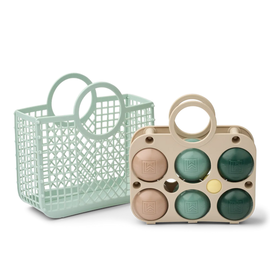 KIT DE PÉTANQUE PORTABLE EMMETT - SANDY MULTI MIX