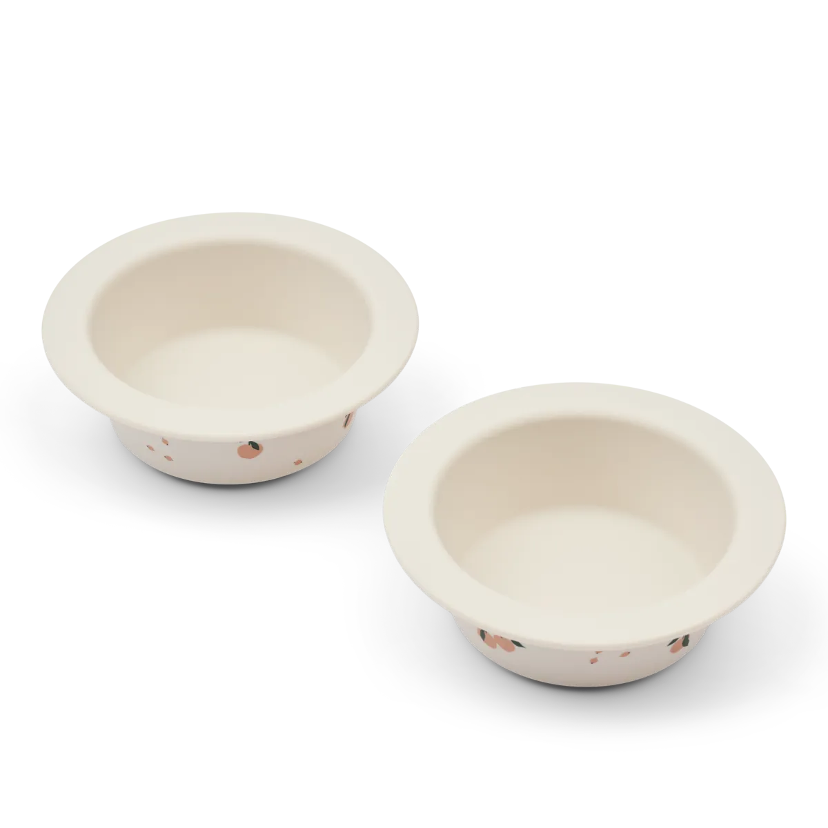 Double Bol à Ventouse Imprimé PEONY - Peach / Sea shell