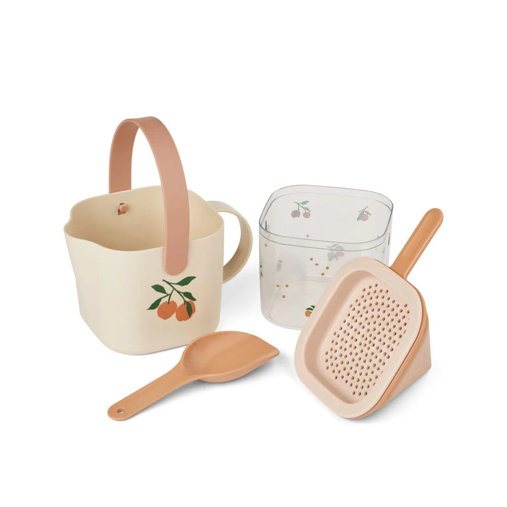 SET DE SABLE ROALD PEACH / SEA SHELL