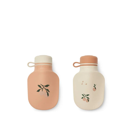 Lot de 2 bouteilles de smoothie Lizzie - Peach / Sea shell