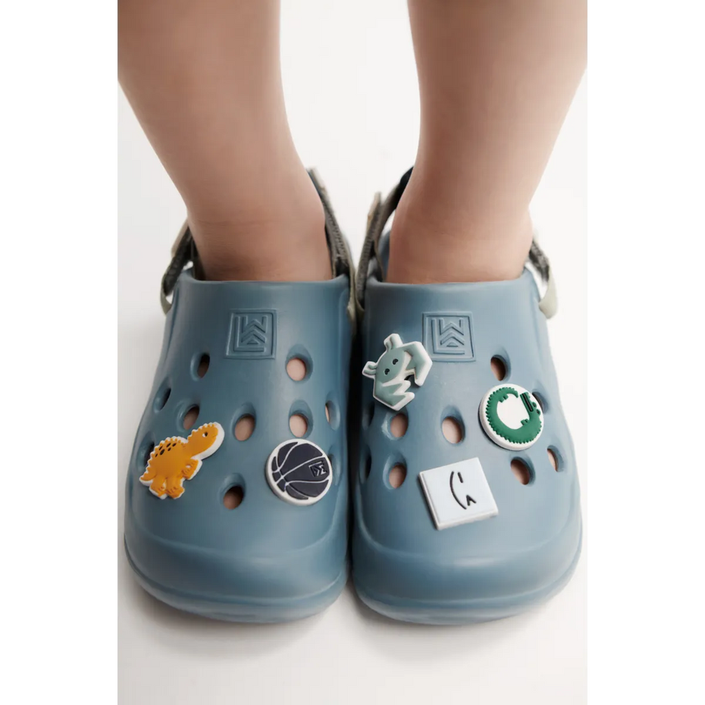 Sandales Milas - Mélange bleu baleine