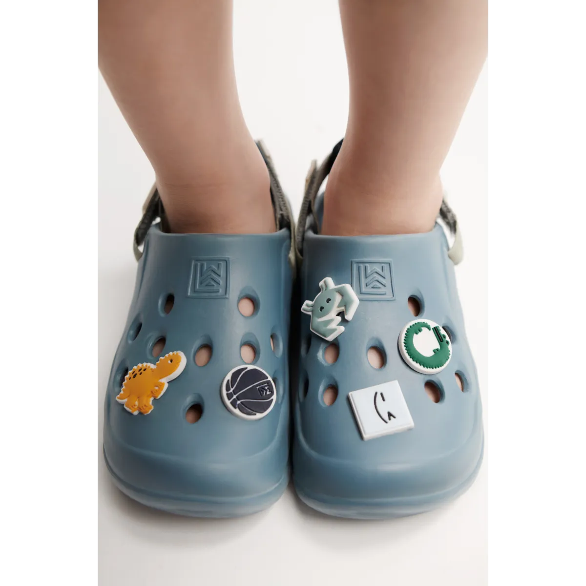 Sandales Milas - Mélange bleu baleine