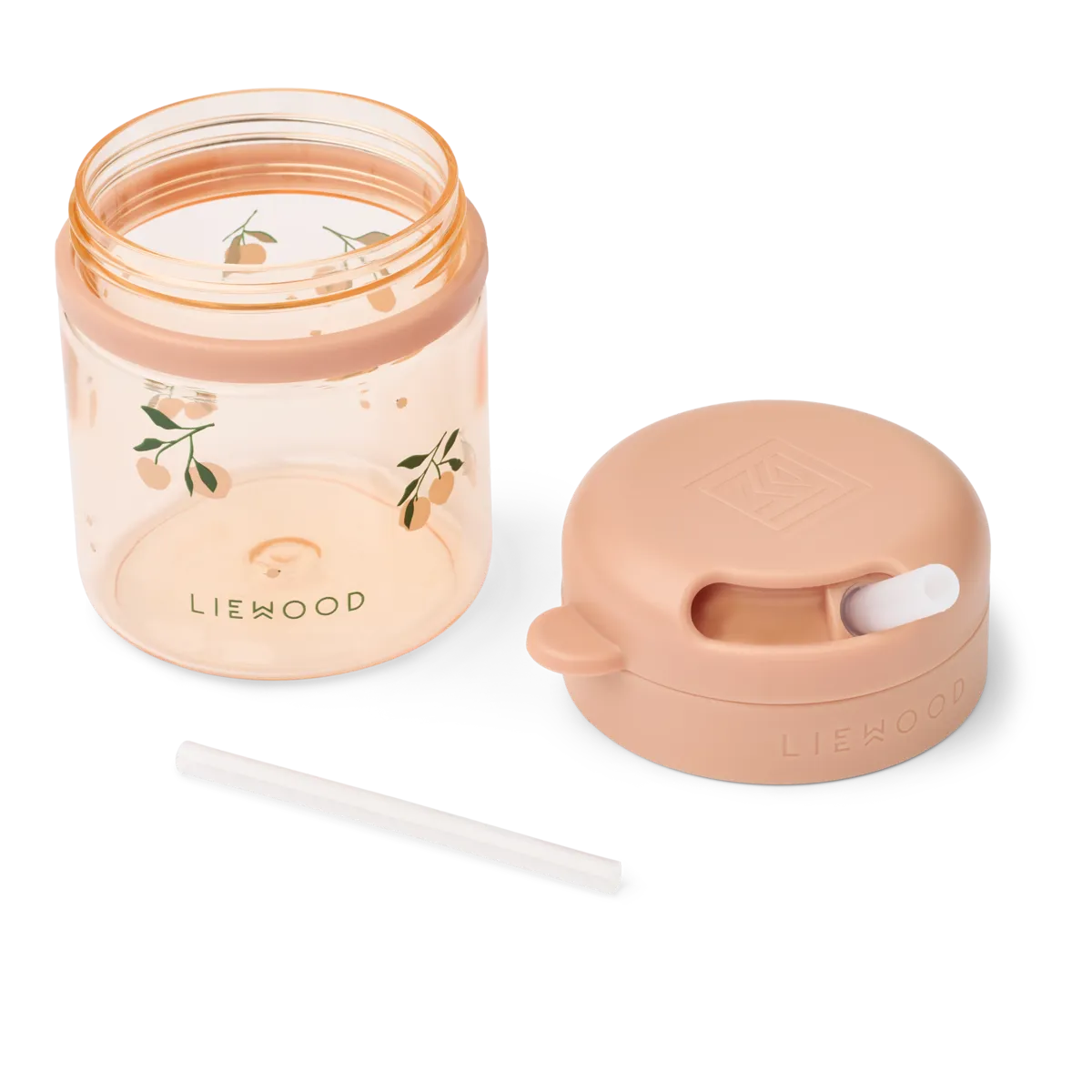 Gobelet avec paille en Tritan Pavia 280 ml - Pêche / Coquillage