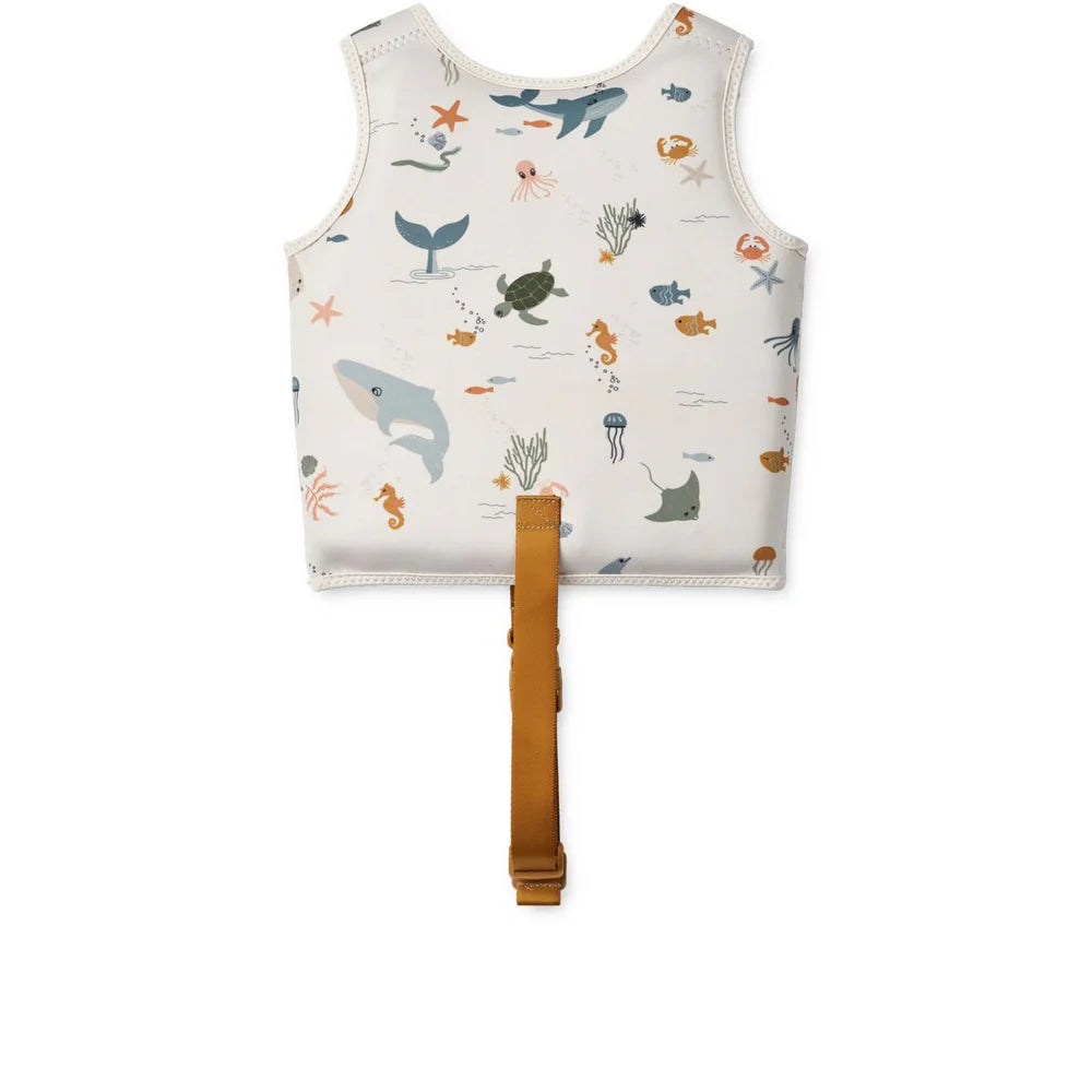 GILET DE NATATION DOVE SEA CREATURE / SANDY